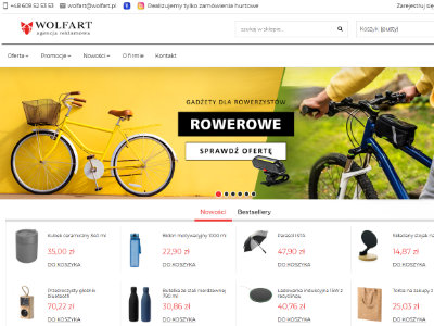 WOLFART - gadżety reklamowe Warszawa
