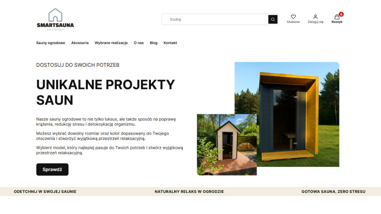 sauny ogrodowe piaseczno